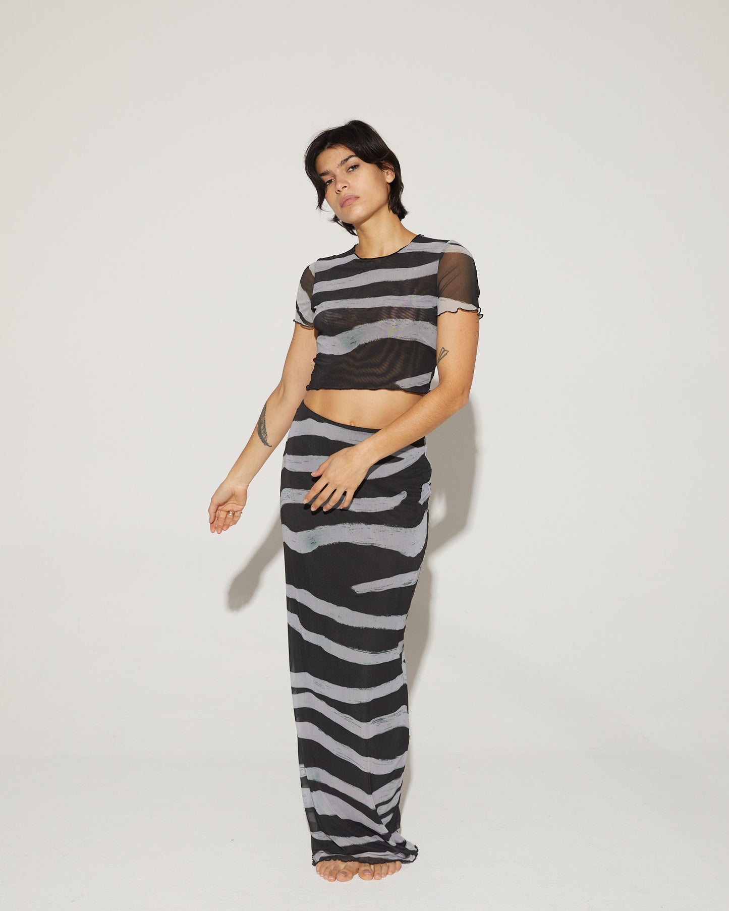 Arreley Mesh skirt