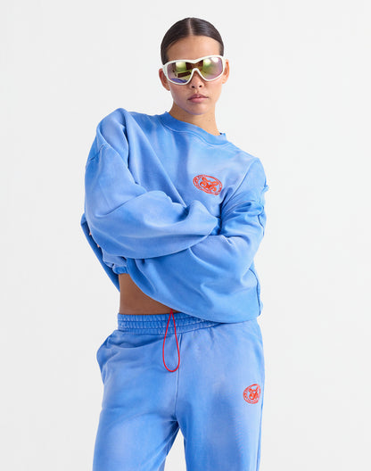 Livia Oversized Sweater | Blue