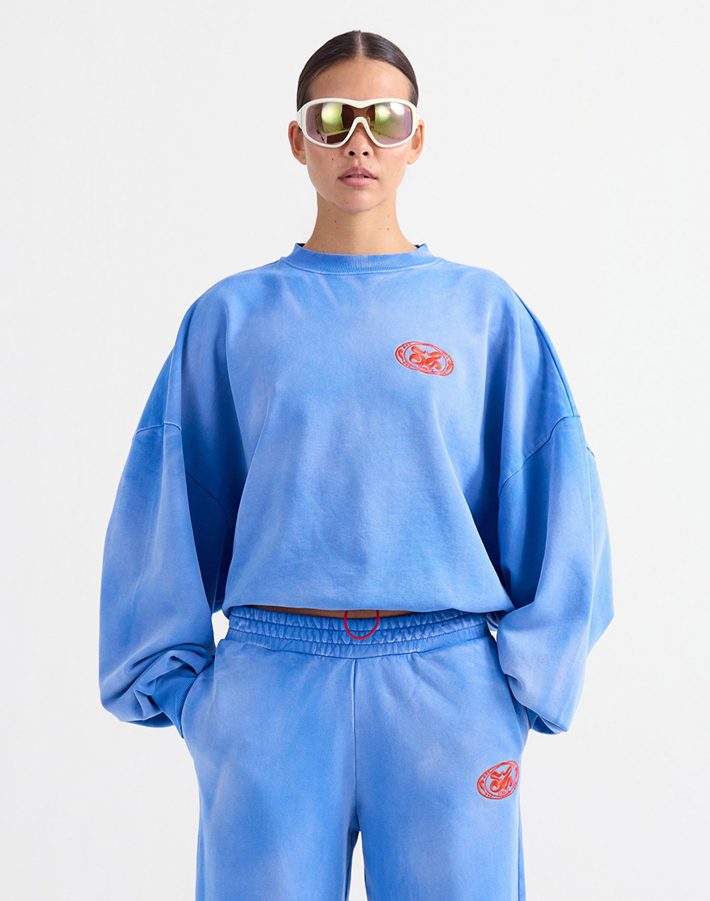 Livia Oversized Sweater | Blue