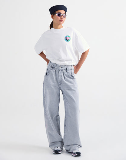 Lidia Oversized T-shirt | White