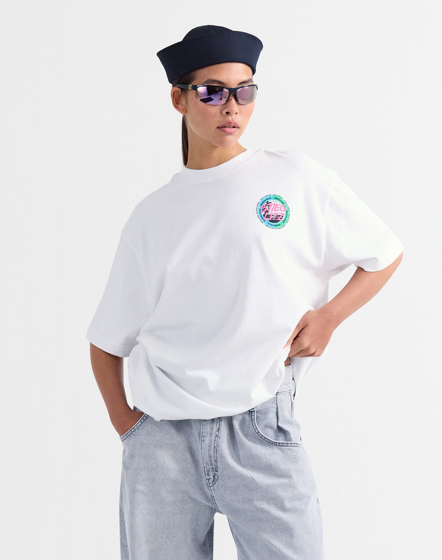 Lidia Oversized T-shirt | White