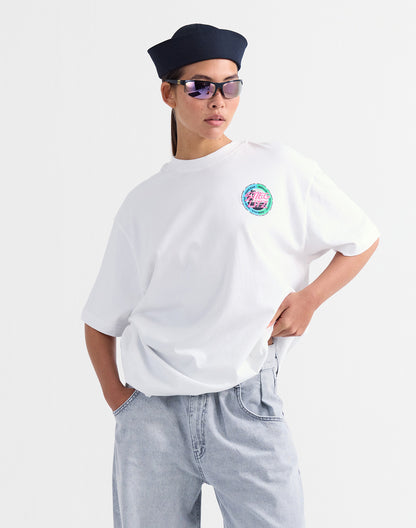 Lidia Oversized T-shirt | White