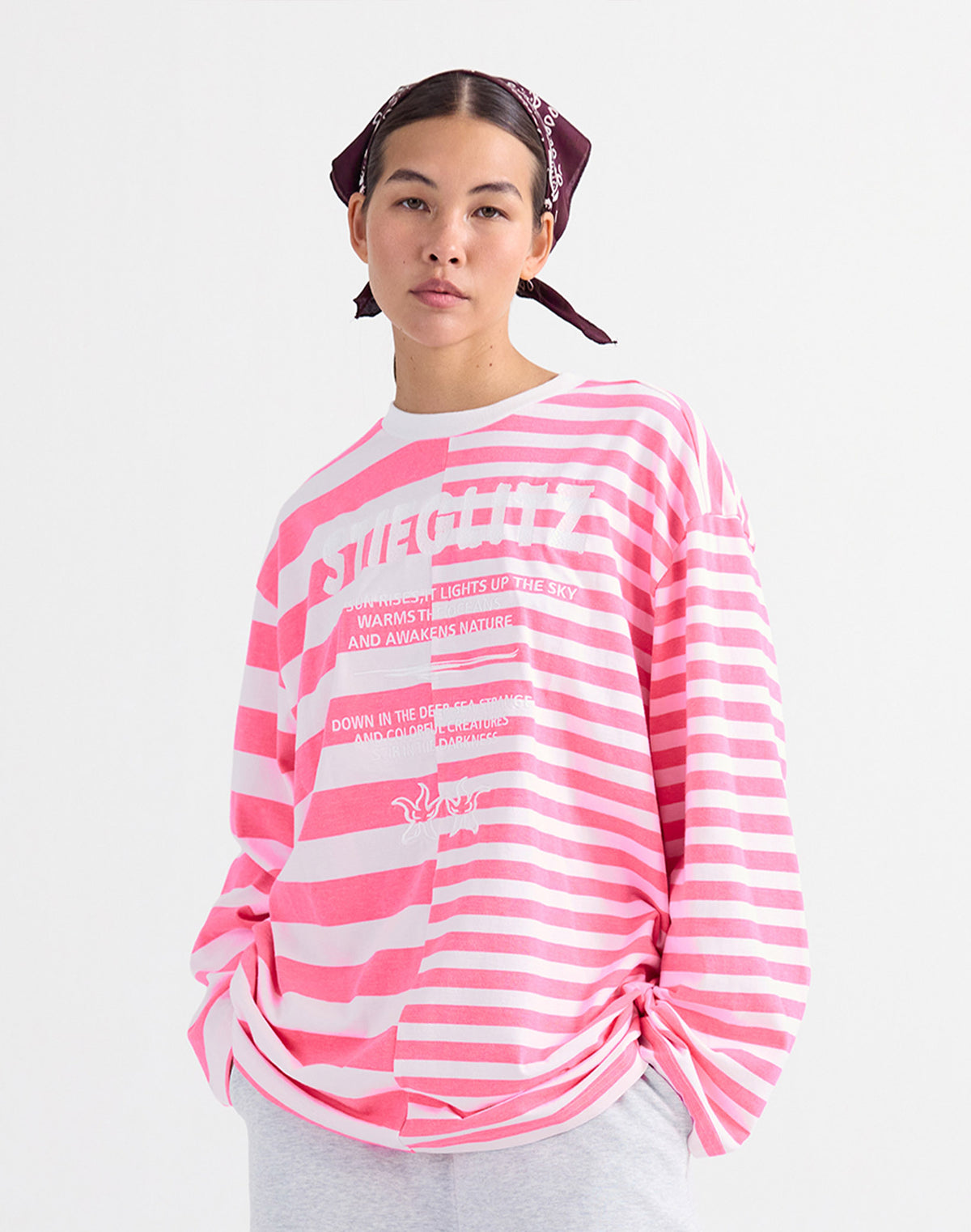 Tacito Wide Skate Longsleeve | Pink