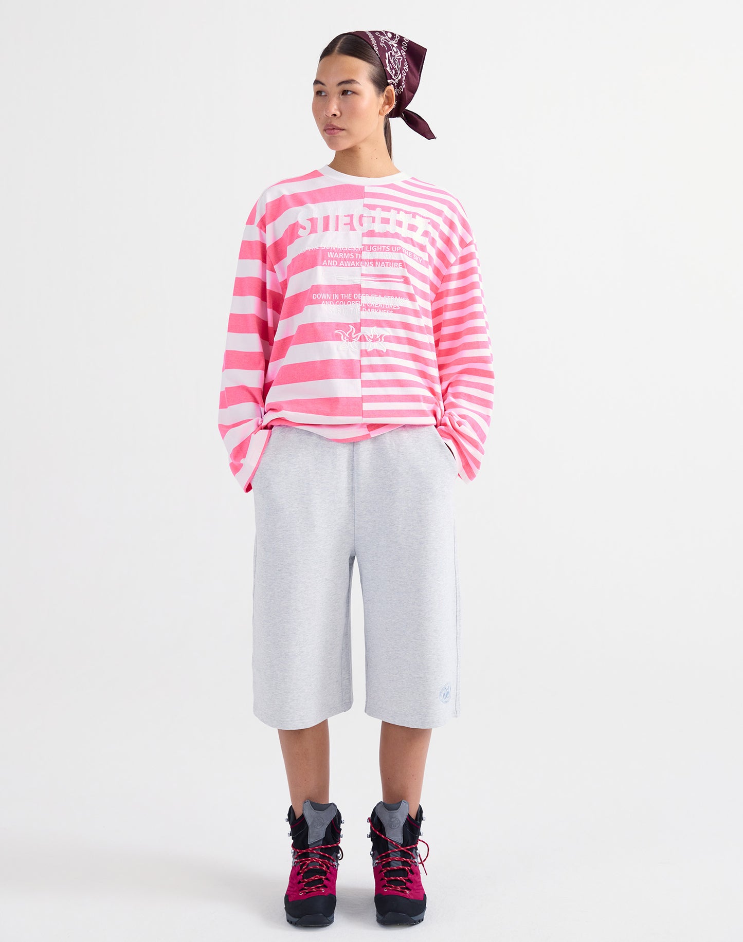 Tacito Wide Skate Longsleeve | Pink