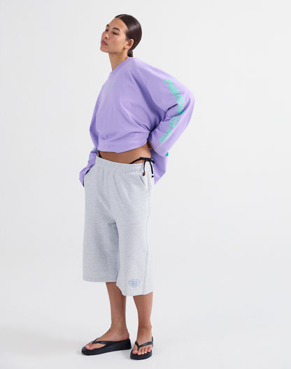 Fanna Wide Skate Longsleeve | Purple