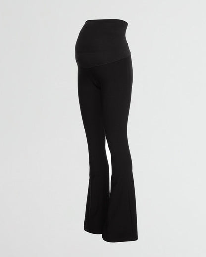 Maternity Flared Leggings | Black