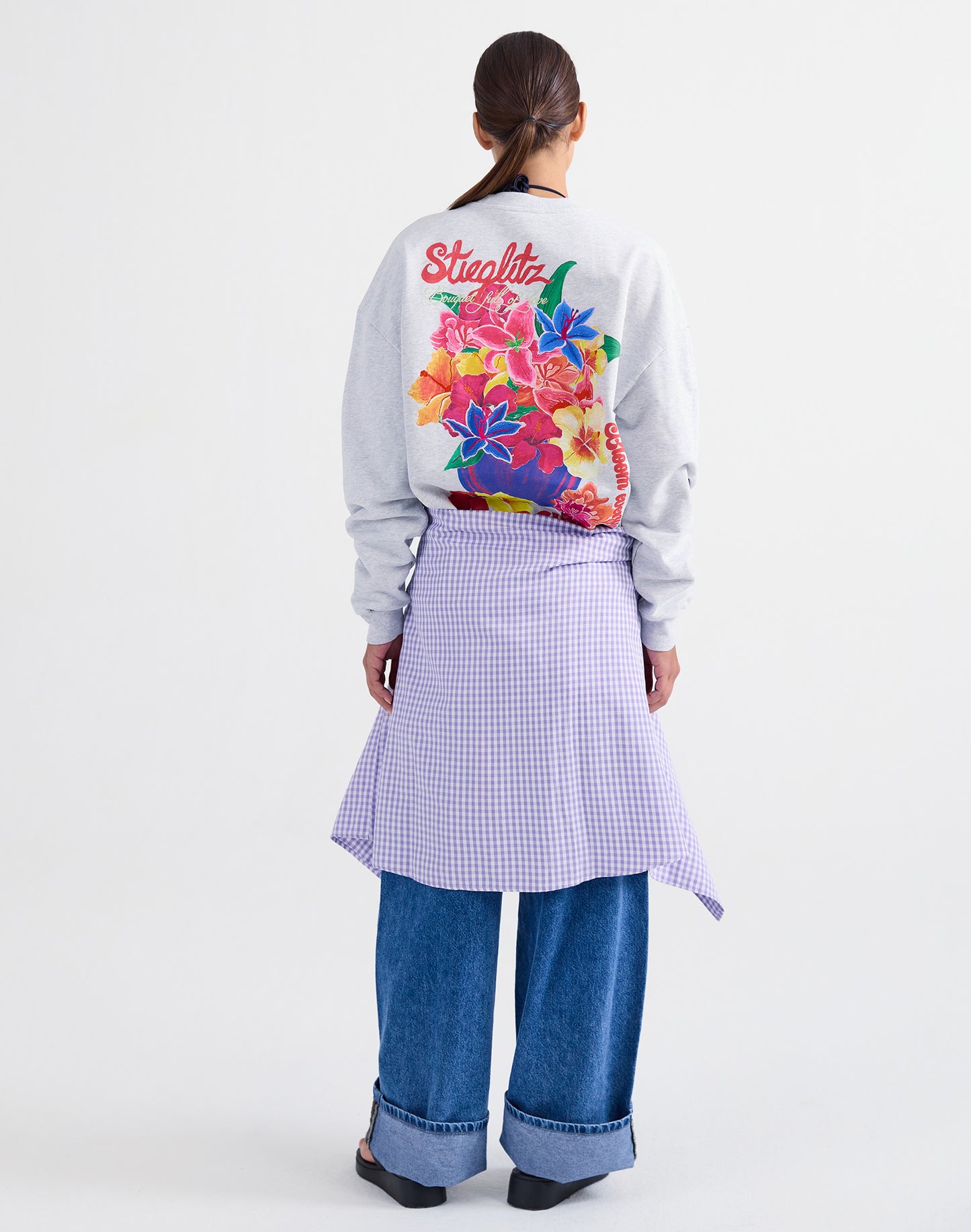 Glenda Sweater | Melange grey