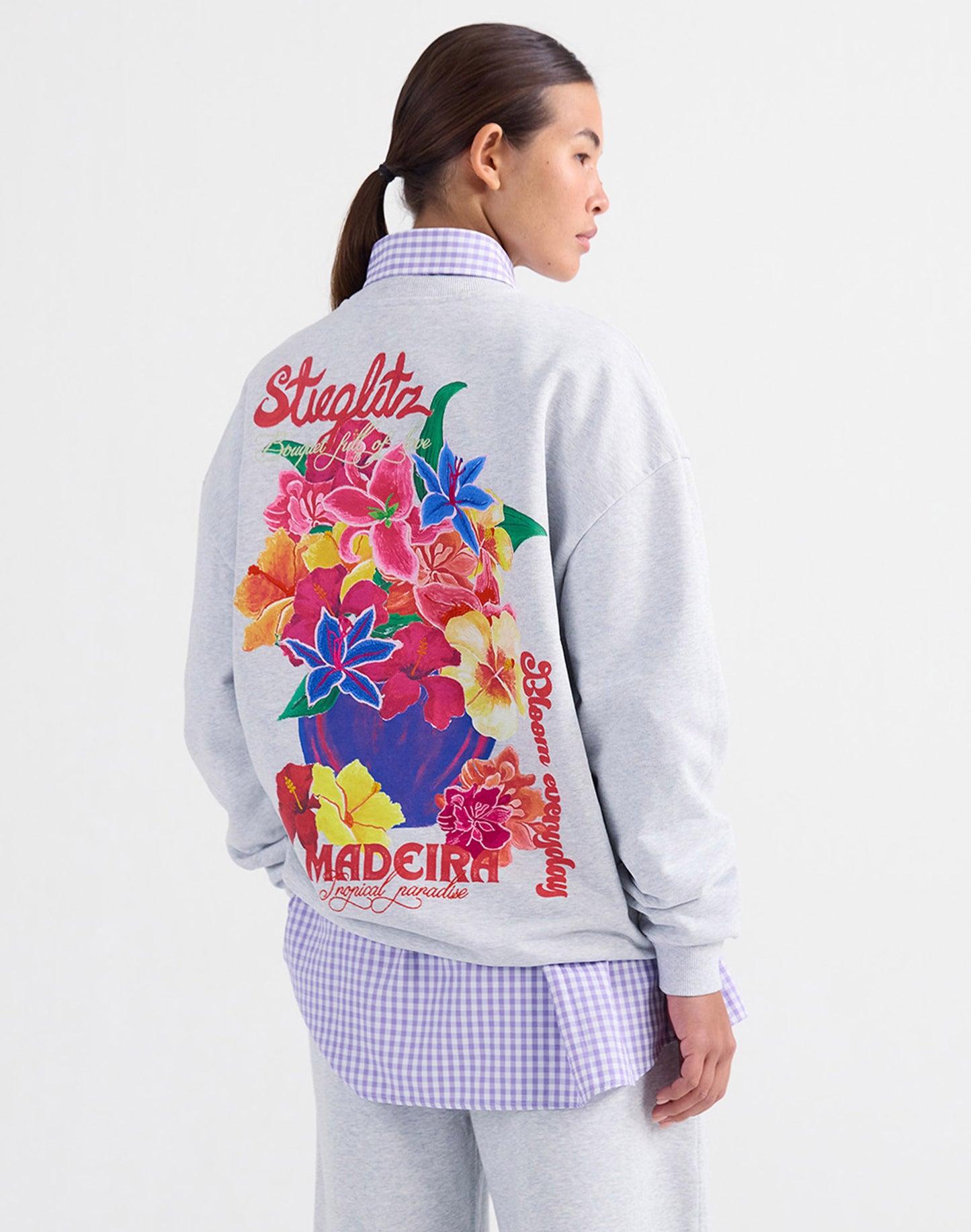 Glenda Sweater | Melange grey