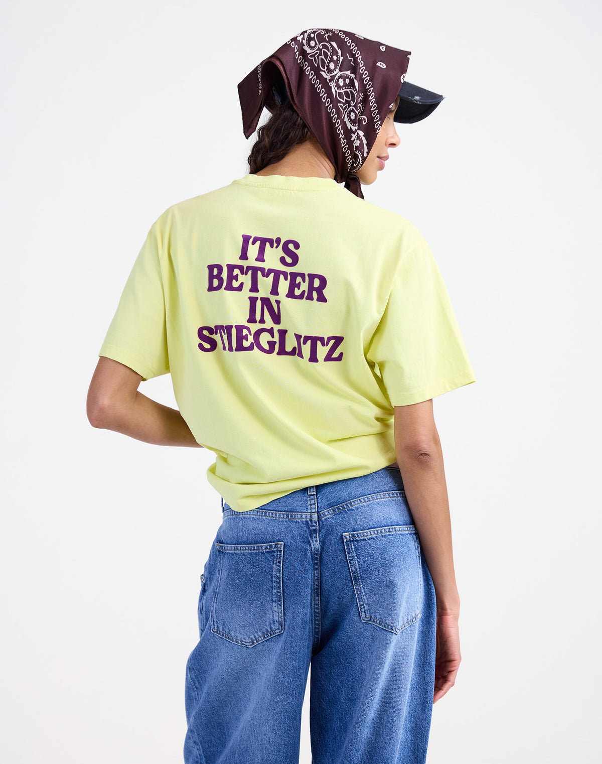 Branca regular T-shirt | Yellow