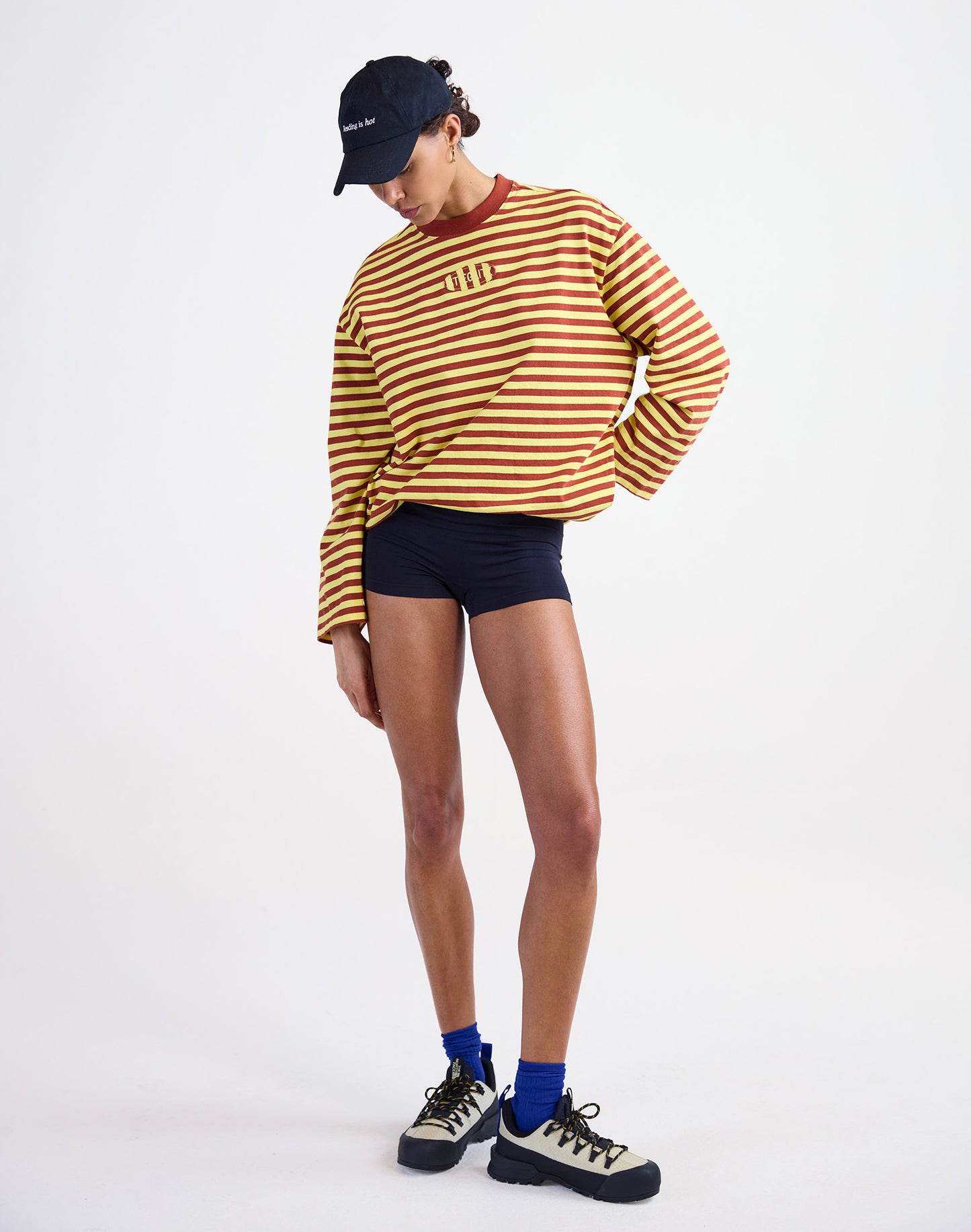 Pia Wide Skate Longsleeve | Yellow