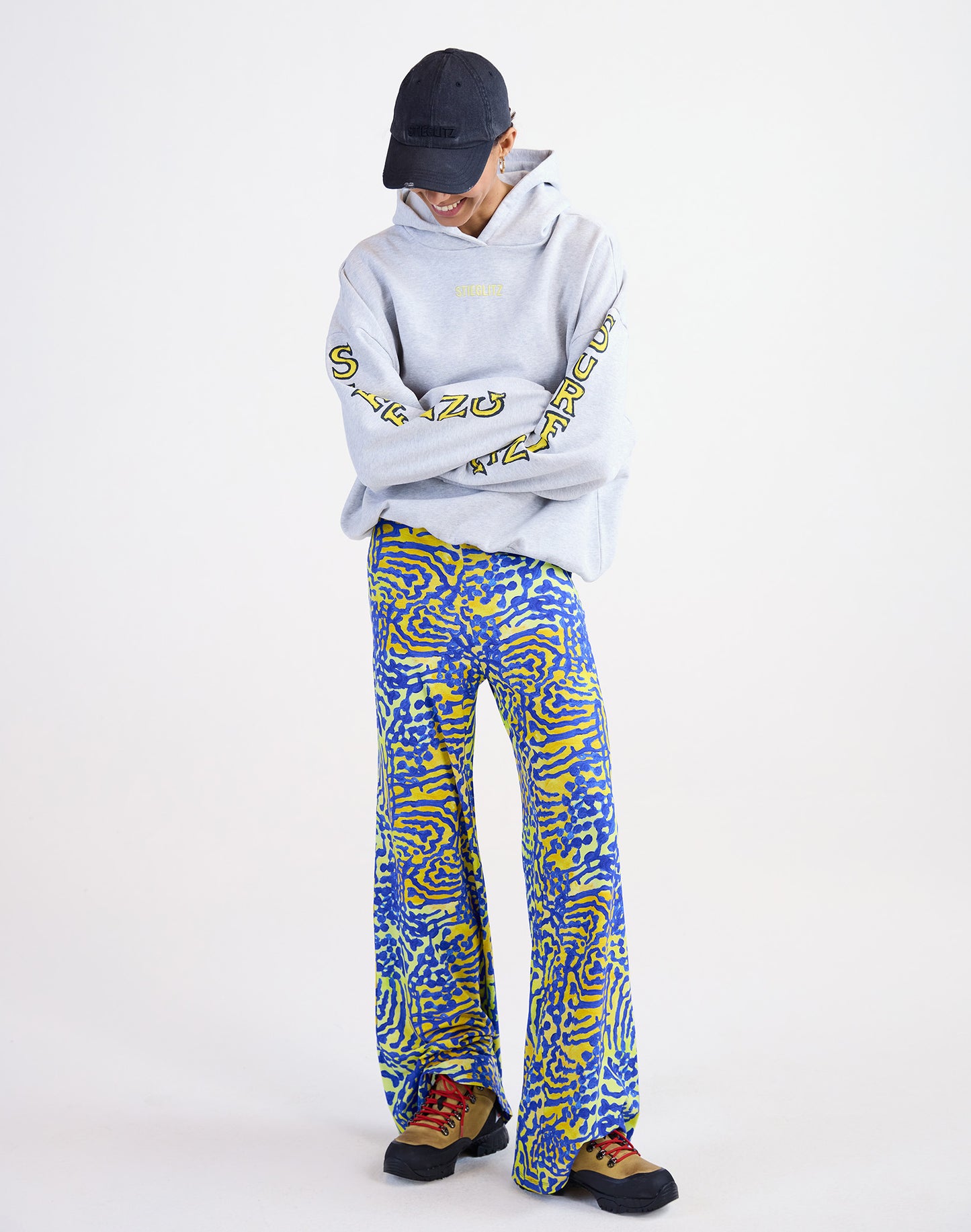 Sumera Oversized Hoodie | Melange grey