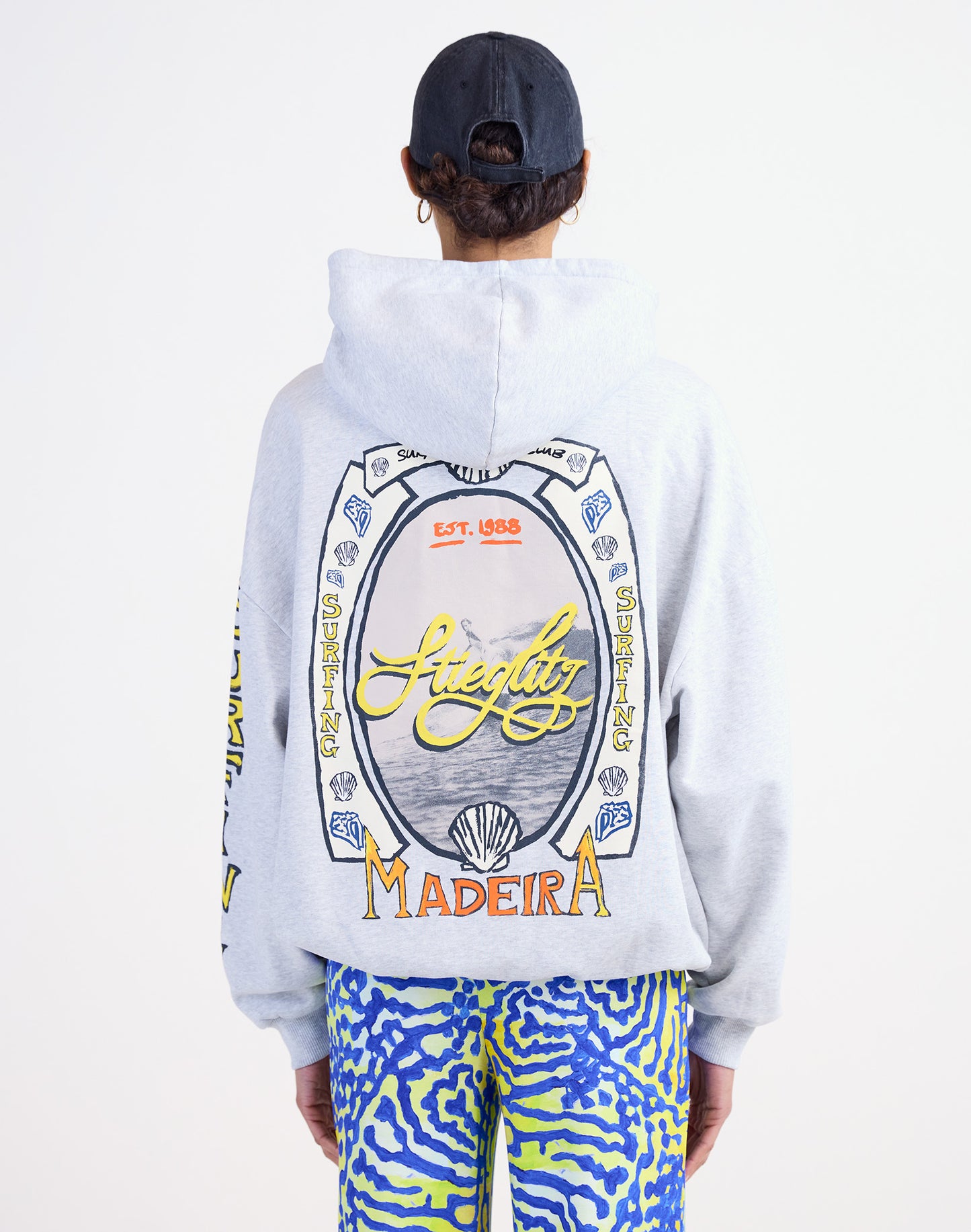 Sumera Oversized Hoodie | Melange grey