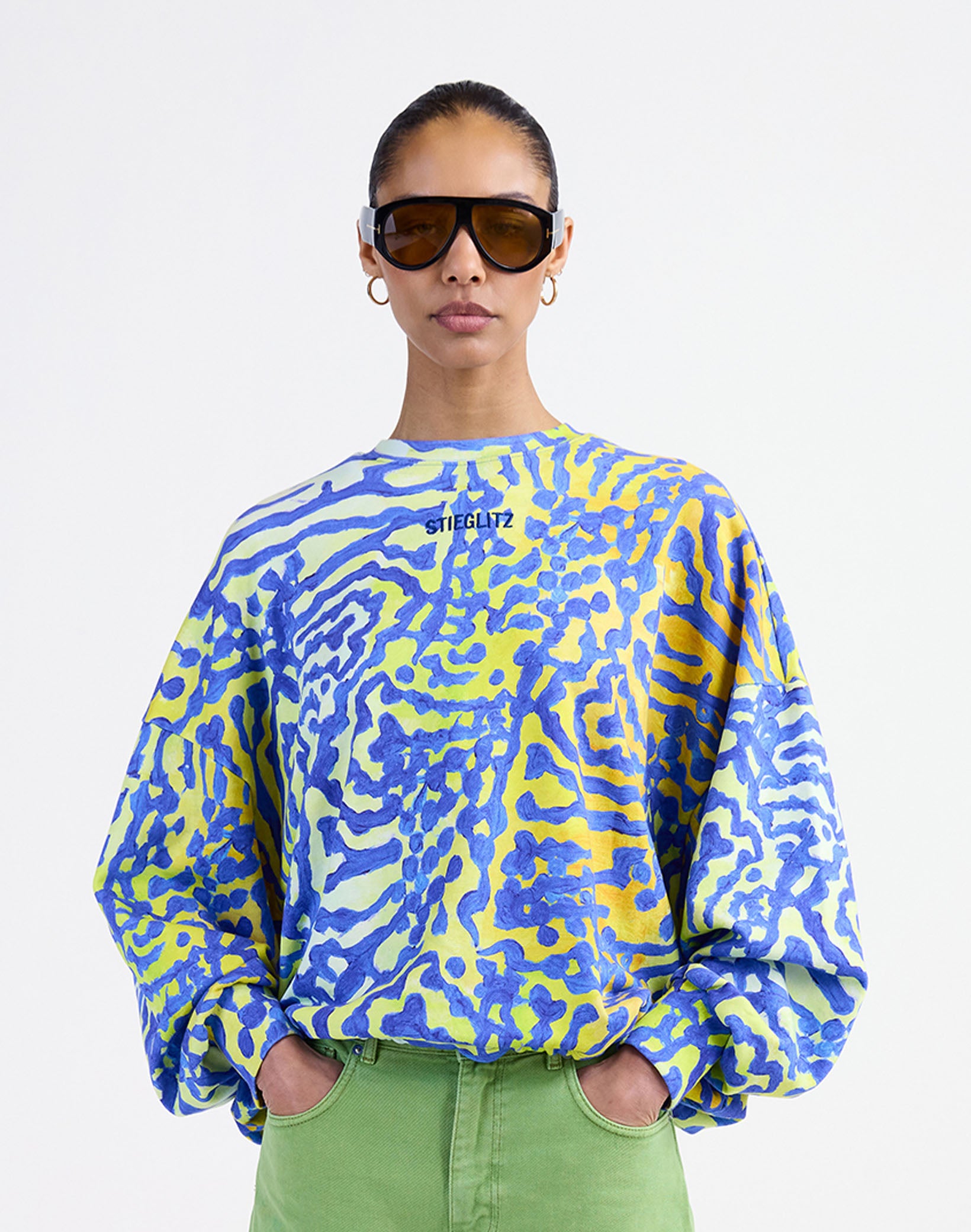 ⚠️ SOG Ziggy Oversized Sweater Multi | Stieglitz SS26 - STIEGLITZ