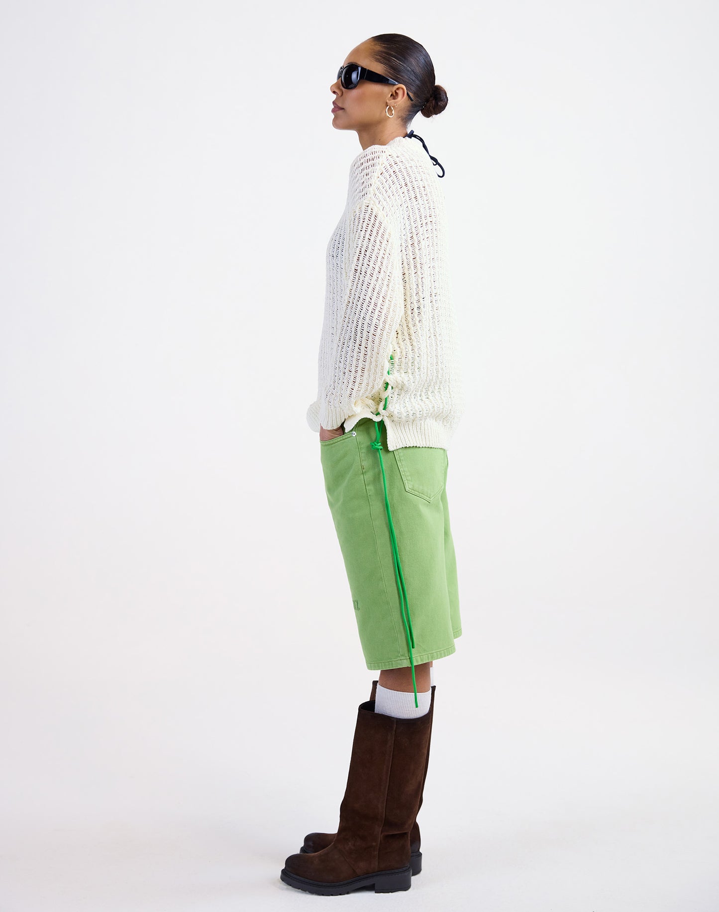 Samya Knitted Sweater | Beige