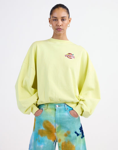 Cindy Oversized Sweater | Yellow