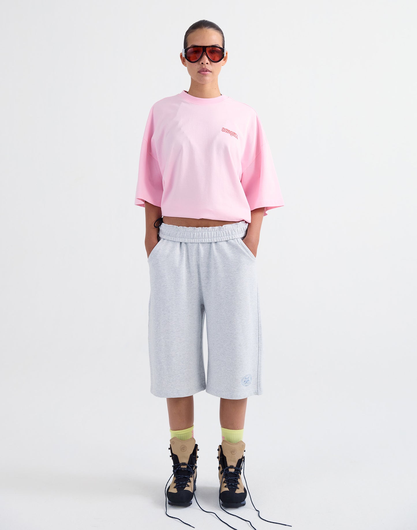 Kayo Shorts | Melange grey