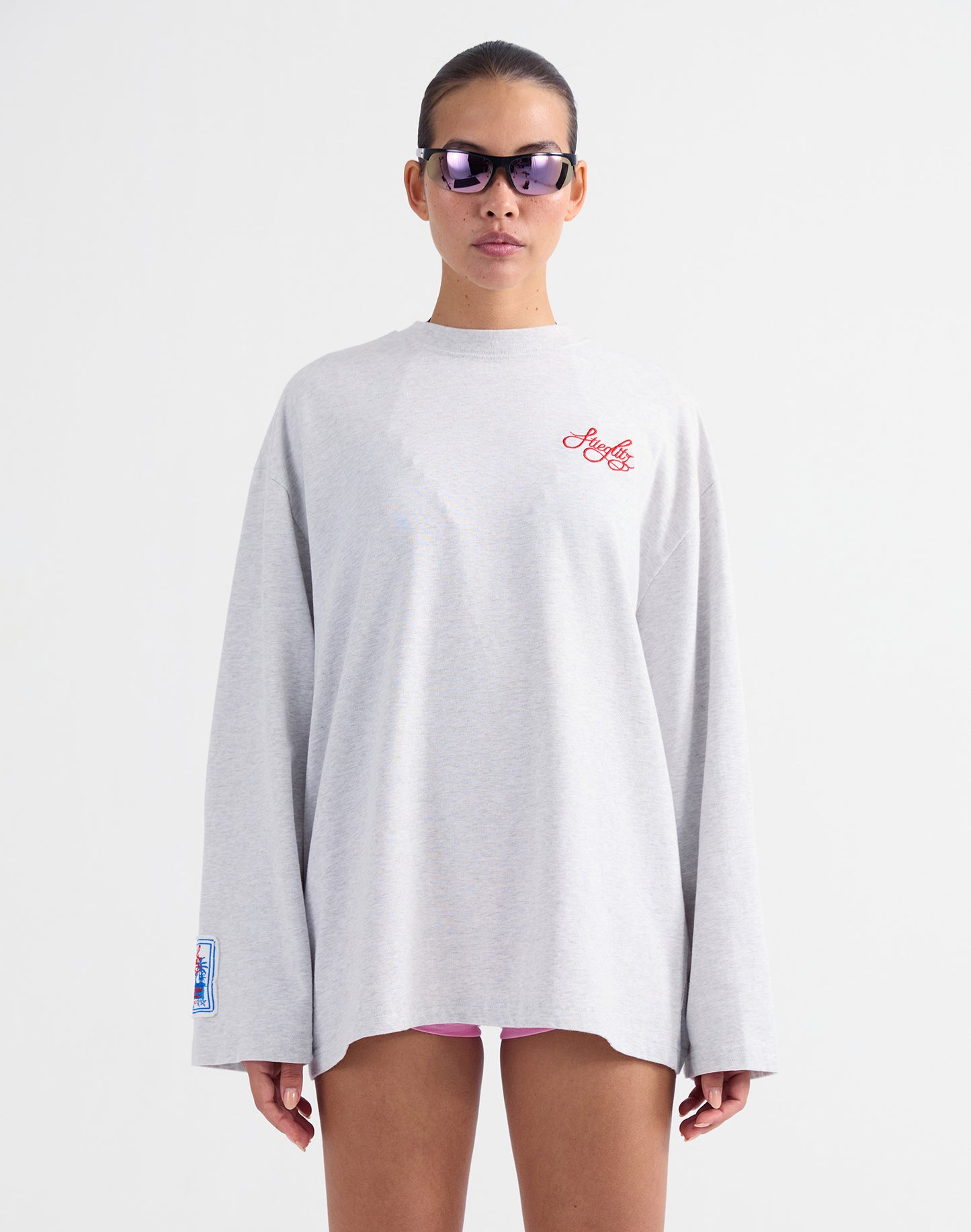 Itala Wide Skate Longsleeve | Grey