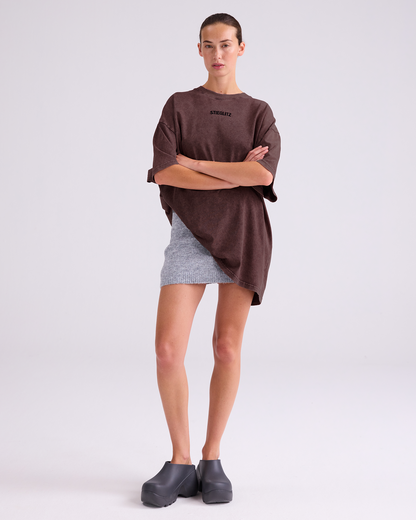 Miquel Oversized T-shirt | Brown