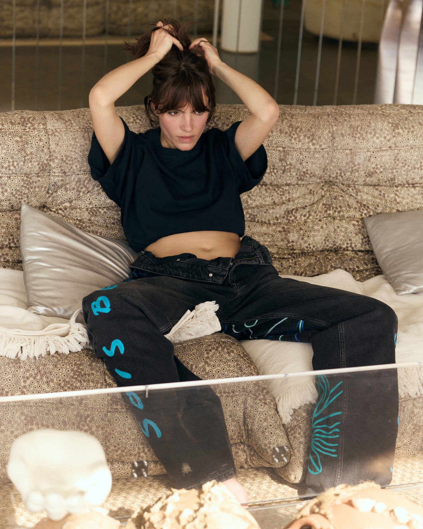 Stieglitz x Kilometre Holbox Island Jeans | Black