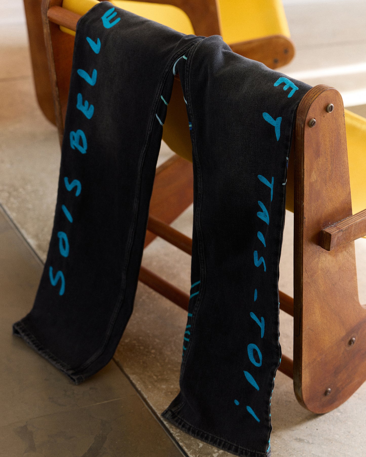 Stieglitz x Kilometre Holbox Island Jeans | Black