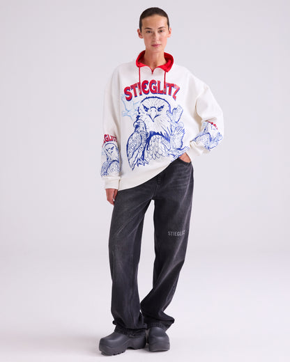 Aguila Sweater | White
