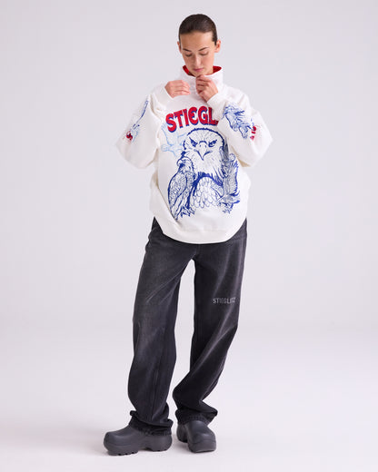 Aguila Sweater | White