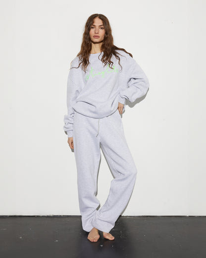 Aiko Sweatpants | Melange grey