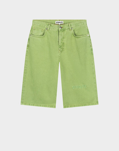 Alexio Denim Shorts | Green