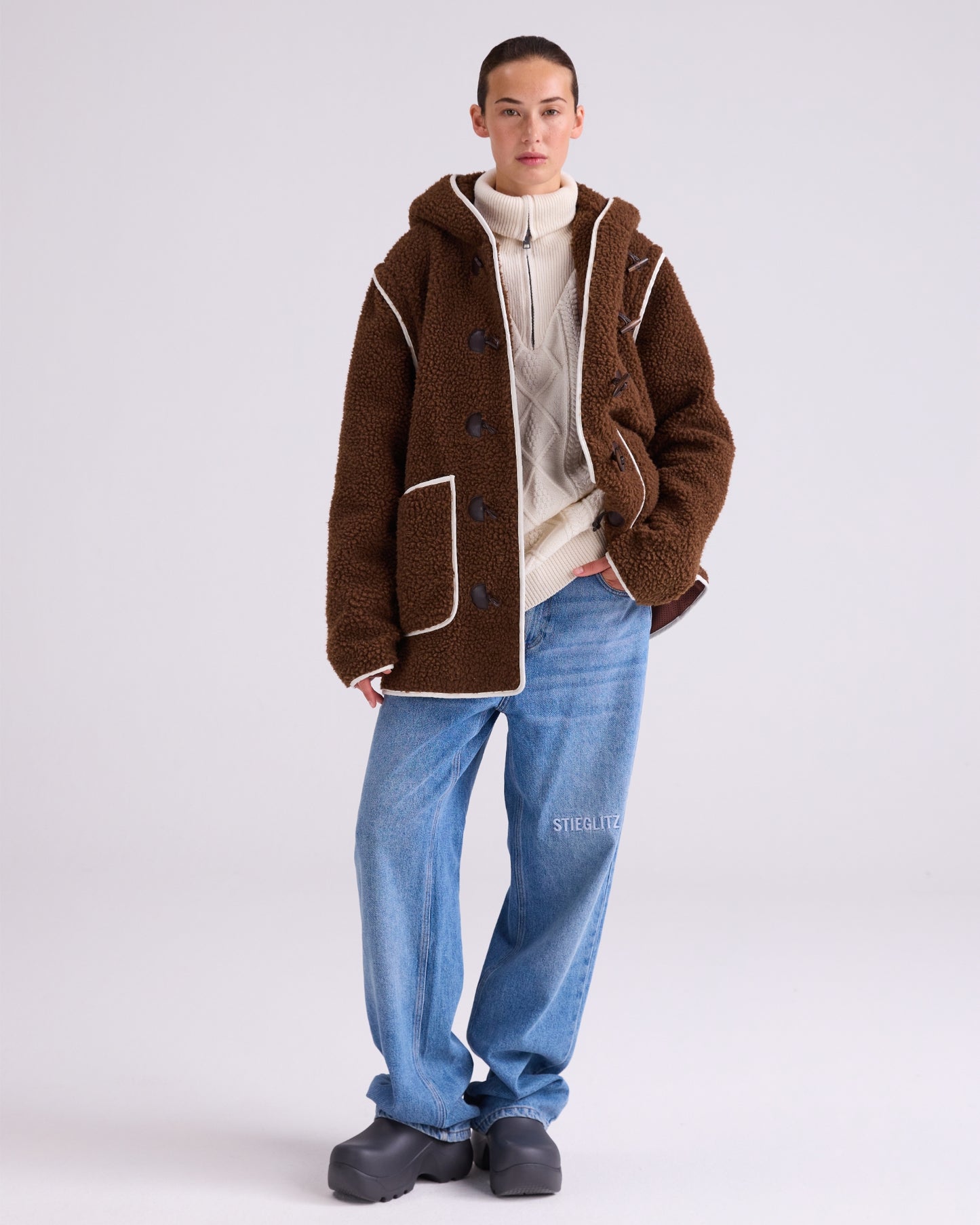 Alis Teddy Jacket | Brown