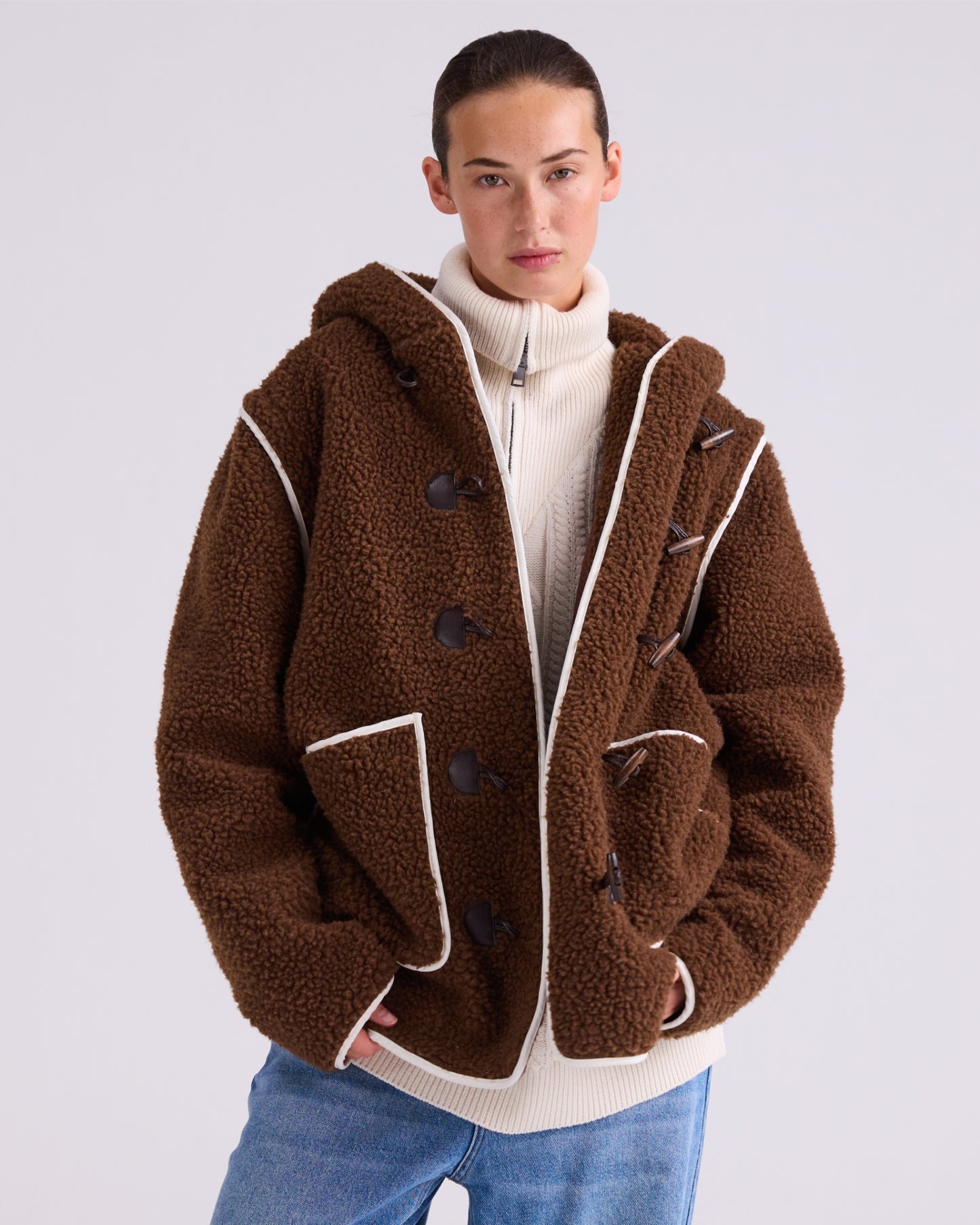 Alis Teddy Jacket | Brown