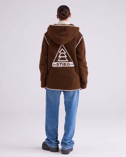 Alis Teddy Jacket | Brown