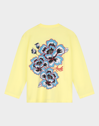 Alyssa Wide Skate Longsleeve | Yellow