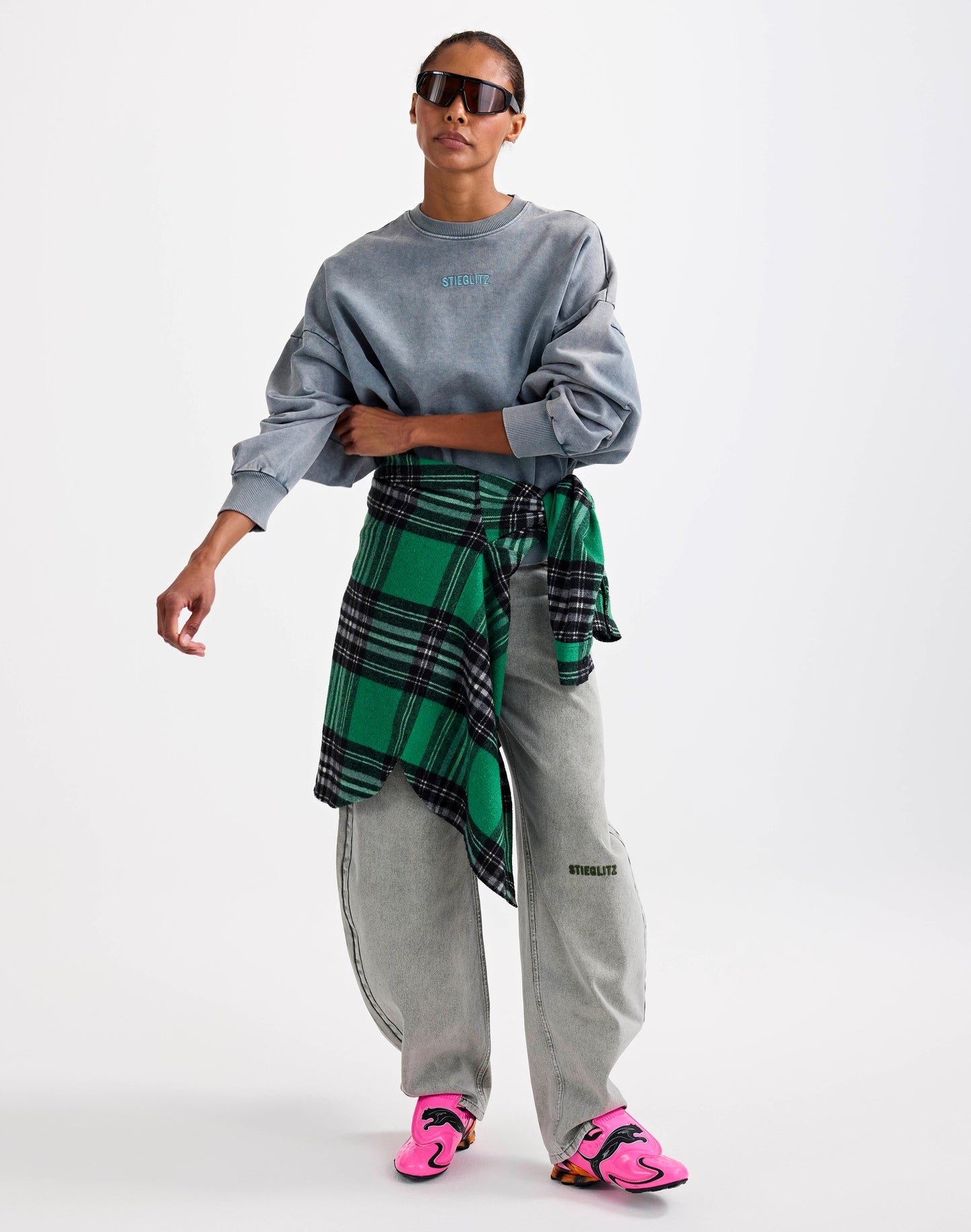 Basic Worn-out Sweater | Grey