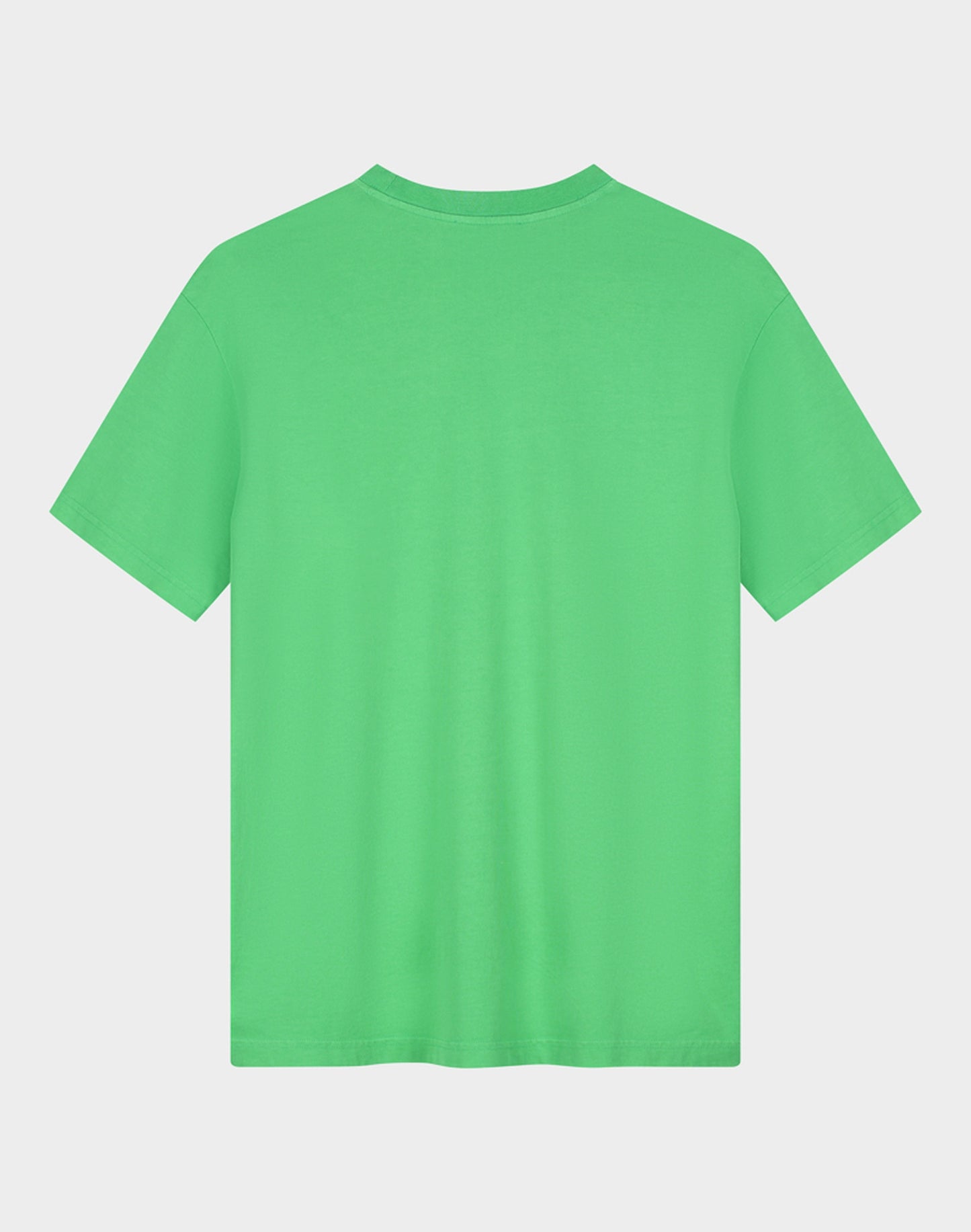 Basic Worn-out Oversized T-shirt | Green
