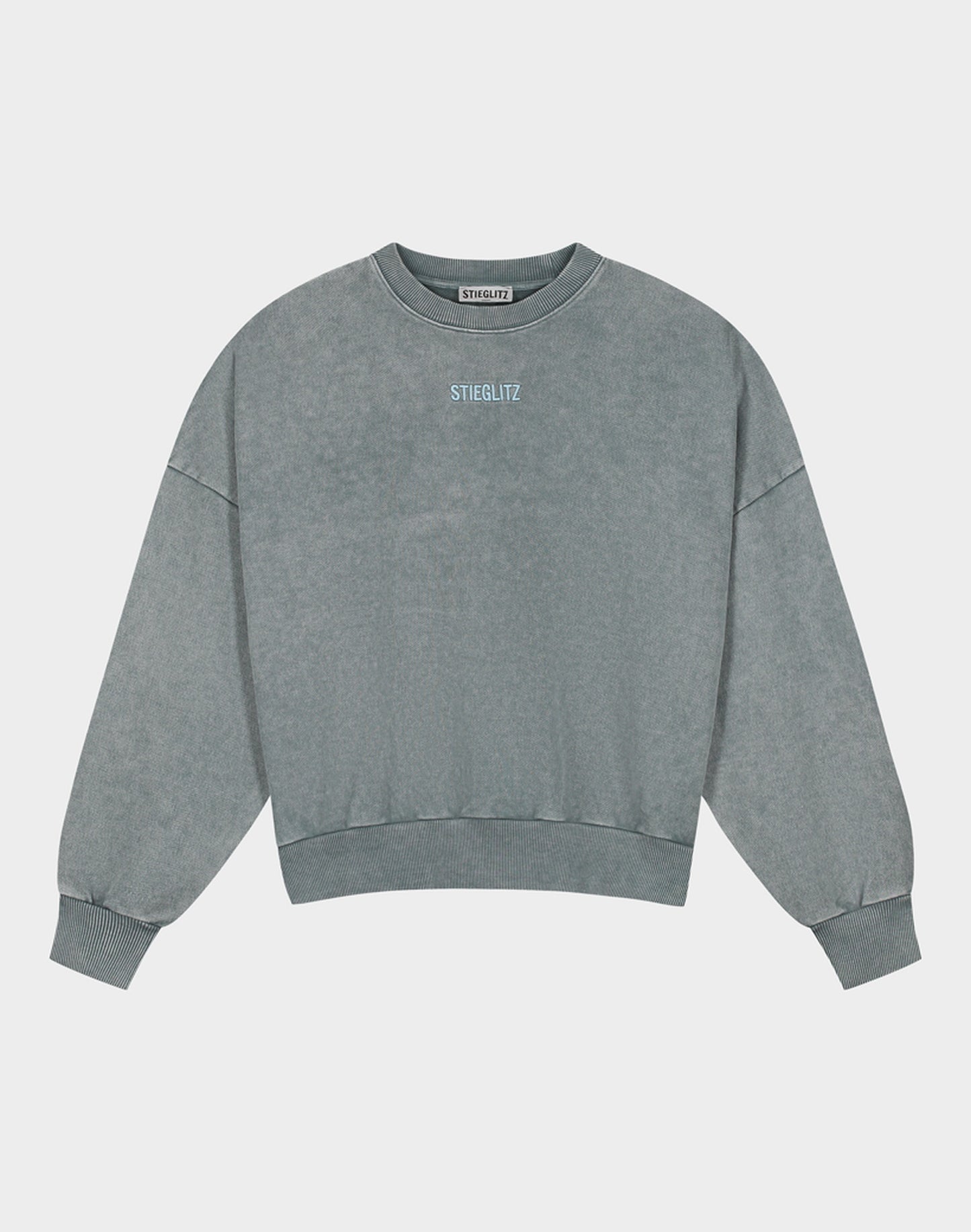 Basic Worn-out Sweater | Grey