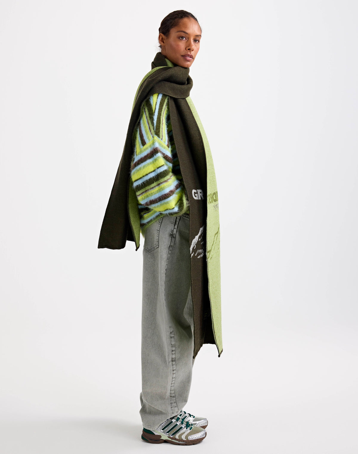 Benito Balloon Jeans | Green