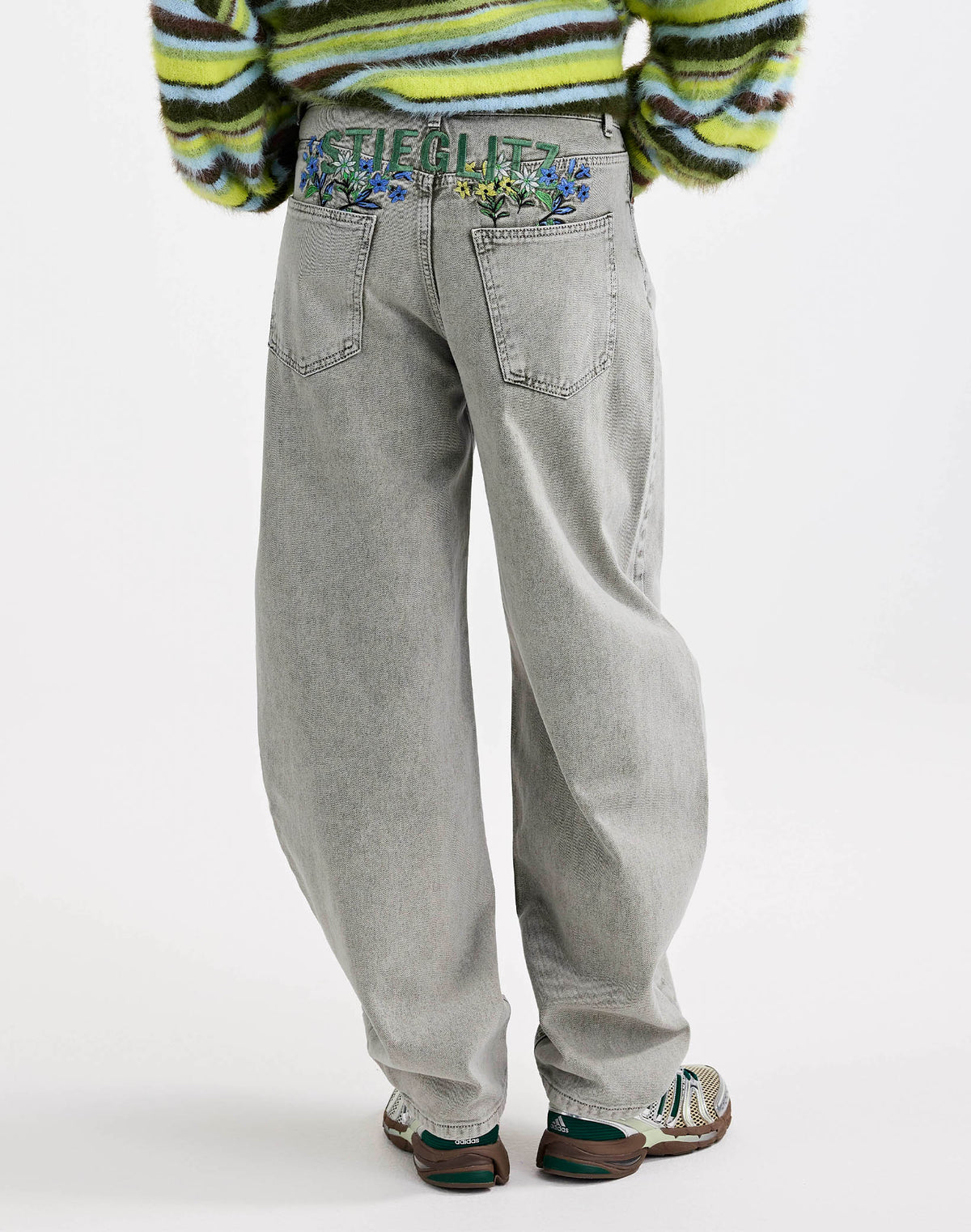 Benito Balloon Jeans | Green