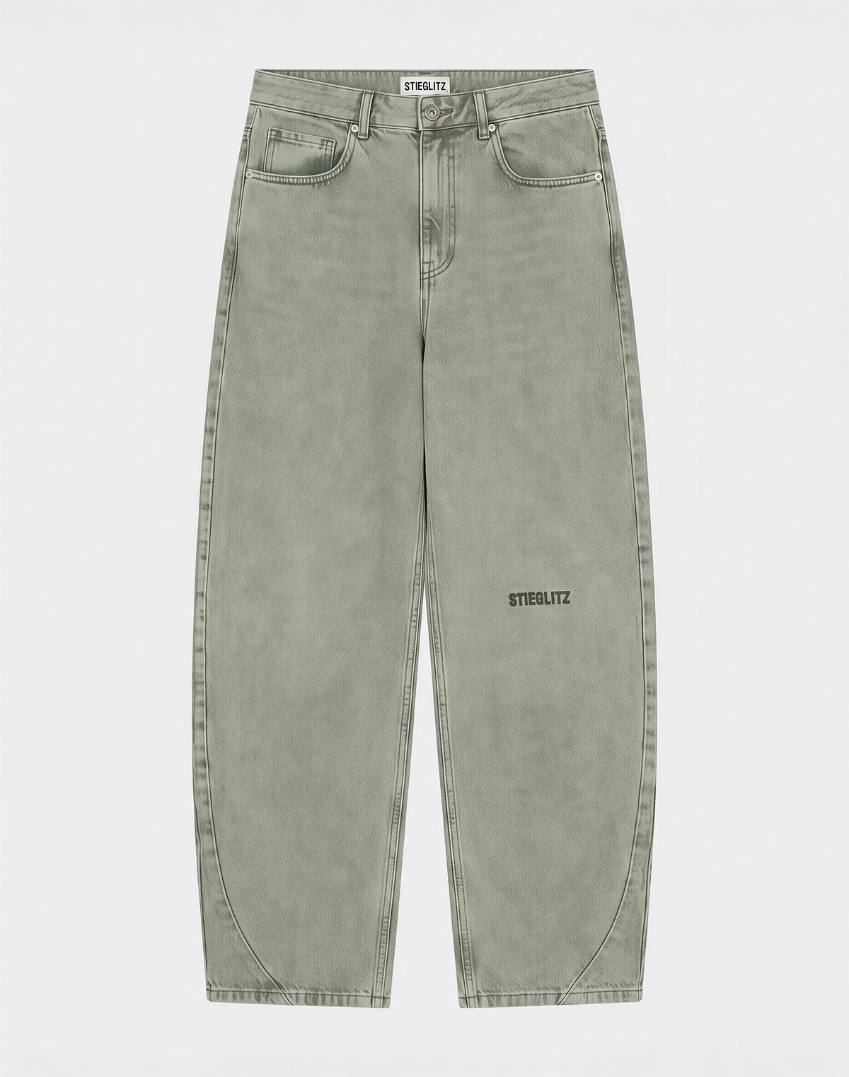 Benito Balloon Jeans | Green