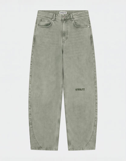 Benito Balloon Jeans | Green