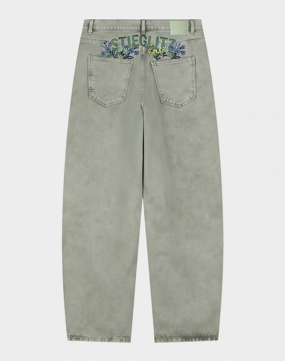 Benito Balloon Jeans | Green