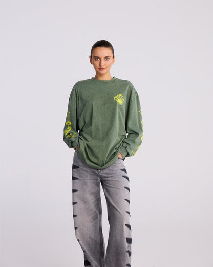 Benjamin Skate Longsleeve | Green