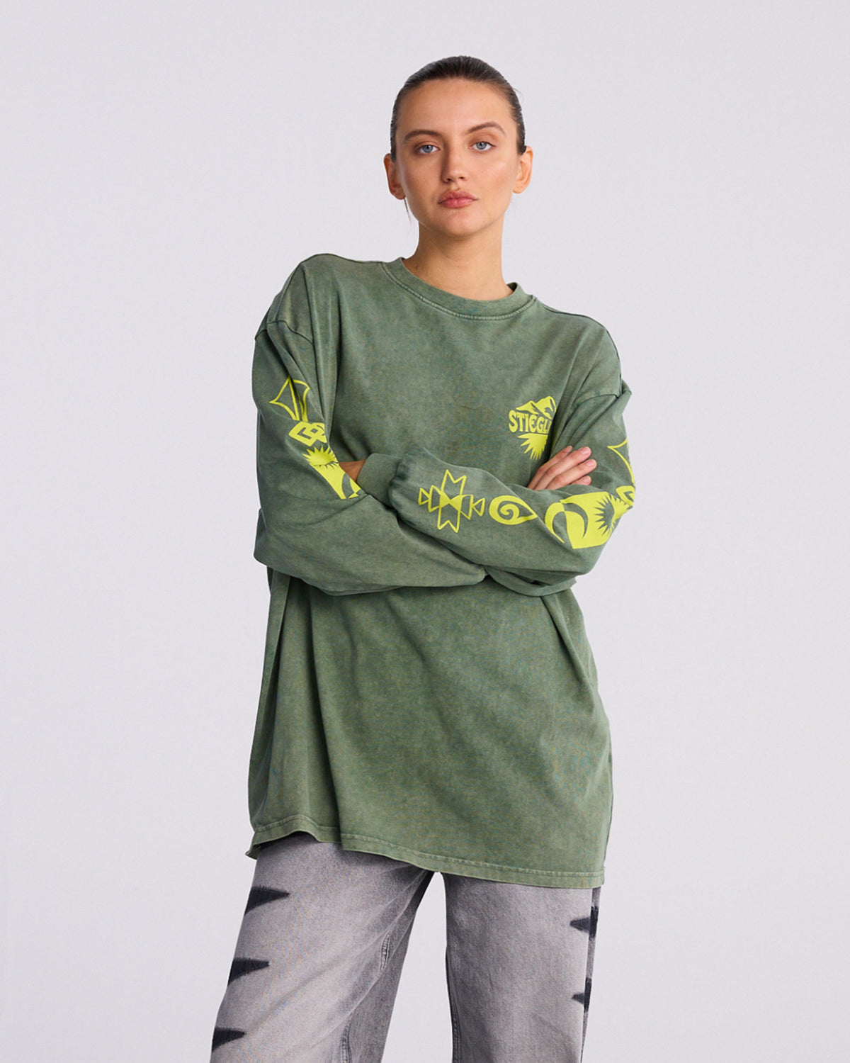 Benjamin Skate Longsleeve | Green