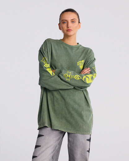 Benjamin Skate Longsleeve | Green