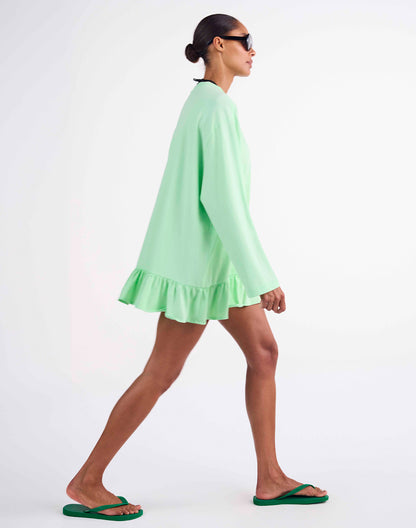 Brisa Wide Skate Longsleeve | Green