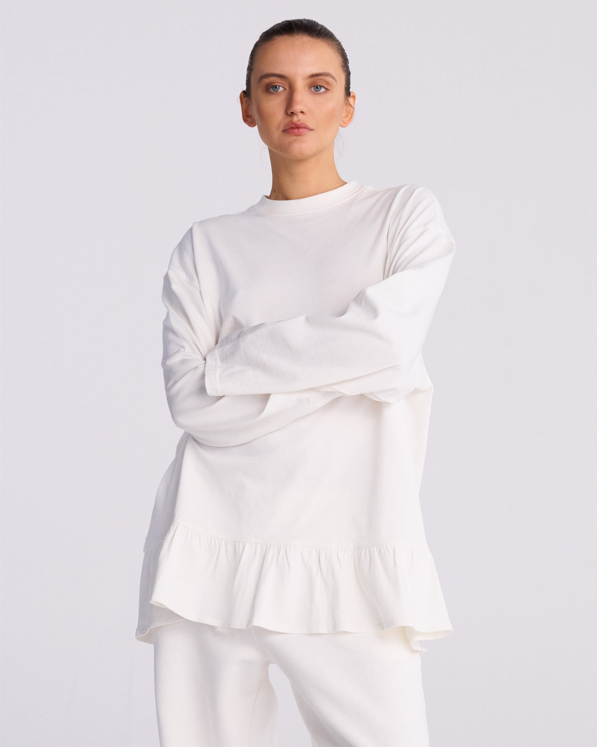 Brisa Skate Longsleeve | White