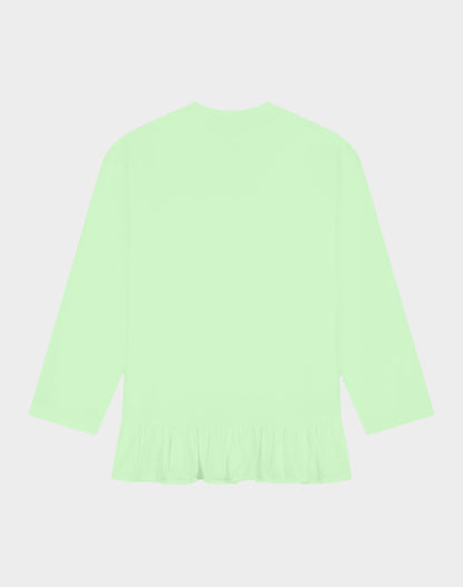 Brisa Wide Skate Longsleeve | Green