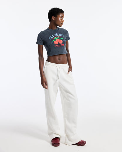 Camille Cropped T-shirt | Black