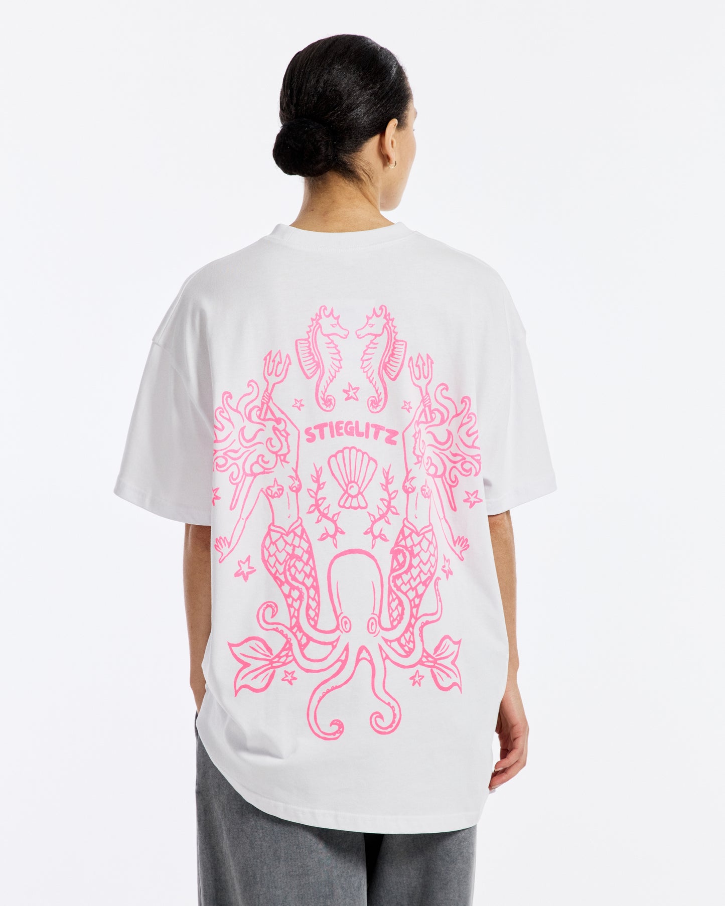 Celeste Oversized T-shirt | White