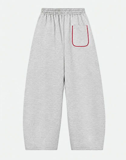 Como Balloon Sweatpants | Melange grey