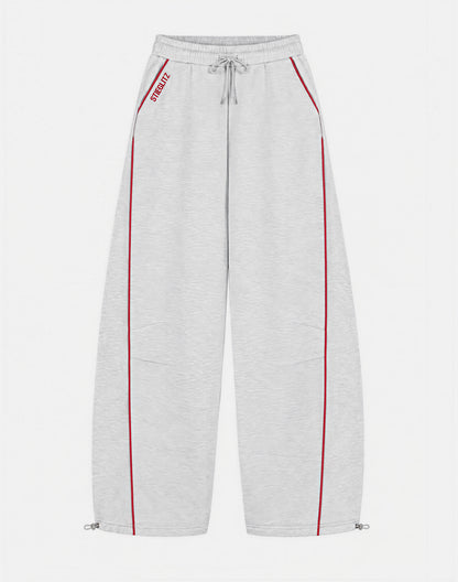 Como Balloon Sweatpants | Melange grey